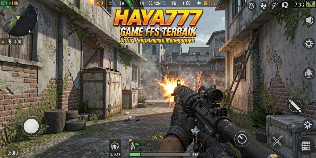Screenshot HAYA777 menampilkan aksi tembak-menembak yang mendebarkan dalam gameplay.