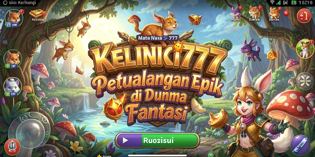 Tampilan gameplay KELINCI777 yang memukau dan penuh aksi RPG.