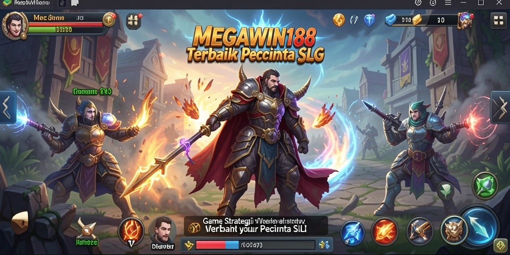 Tangkapan layar utama gameplay MEGAWIN188 yang penuh aksi.