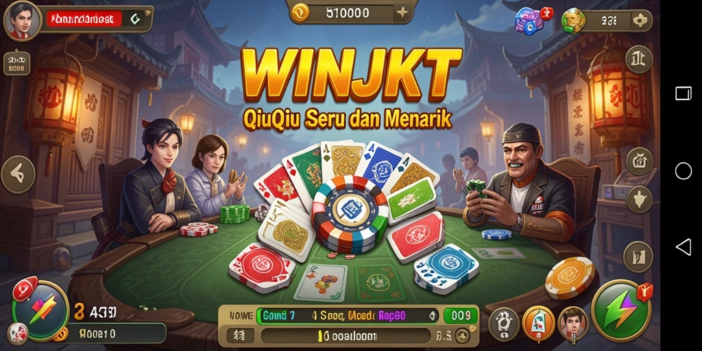 Gameplay seru QiuQiu di WINJKT.